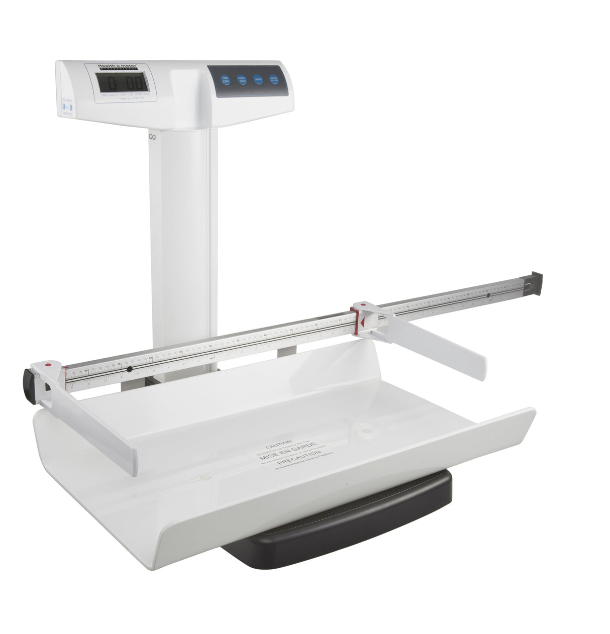 522KG-HR Digital Pediatric Tray Scale with Mechanical Height Rod – KG Only