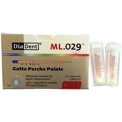 Gutta Percha Points ISO Sizes Non-Marked – Standard Sizes, Vials, 120/Pkg - 3Z Dental