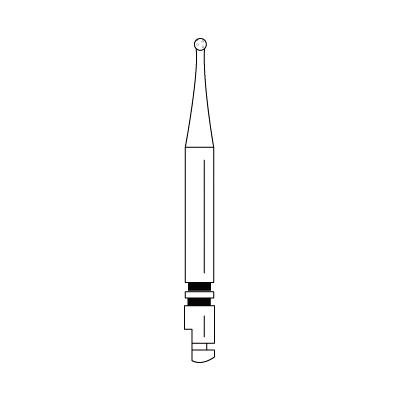 Two Striper® Endo Diamond Burs – RA, Coarse, Green, 1/Pkg