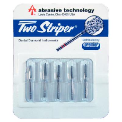 Two Striper® MFS® Finishing Specialty Diamond Burs – FG, 5/Pkg