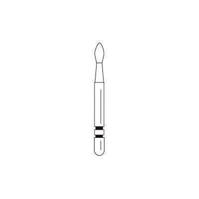 Two Striper® MFS® Finishing Specialty Diamond Burs – FG, 5/Pkg