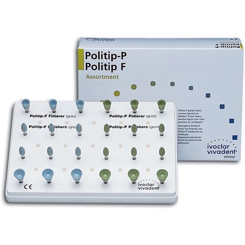 Politip Finishers, Gray, Assorted (B/C/D) 6/Pk (4951897341997)