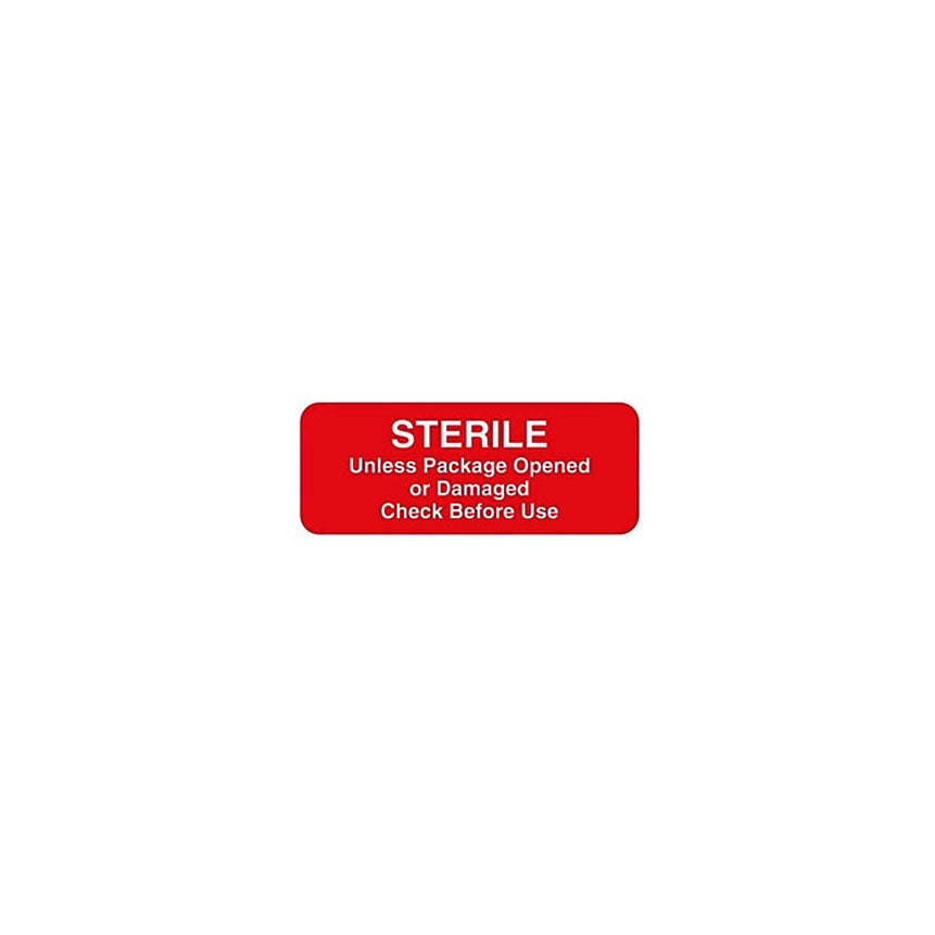 Event Related Sterility Label, Red