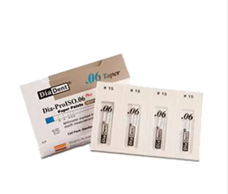 Dia-ProISOGT 0.06 Paper Point 120Pts/box - 3Z Dental