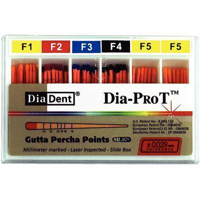 Dia-Pro T™ Gutta Percha Points 60/Pkg - 3Z Dental