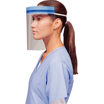 Full Length Face Shield – 9" Length, Elastic Headband