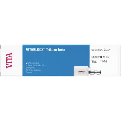 VITABLOCS® TriLuxe Forte for CEREC/inLab – Size TF-14, 5/Pkg