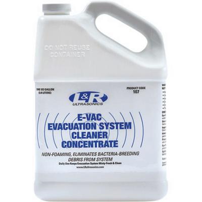 E-VAC Evacuation System Cleaner Concentrate, 1 Gallon Bottle