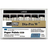 Dia-Pro W Paper Points – 100/Pkg - 3Z Dental