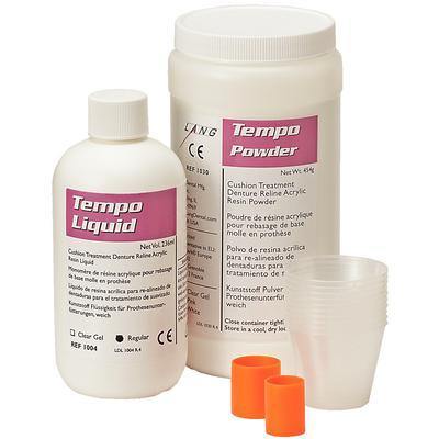 Tempo™ Reline Acrylic Resin – Professional Package Clear - 3Z Dental (5768094351524)