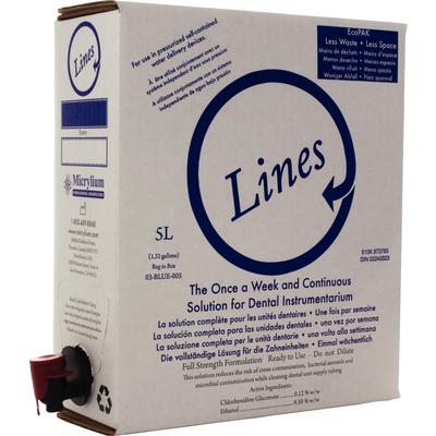 Lines Instrument Cleaning Solution, 5 Liter Bag