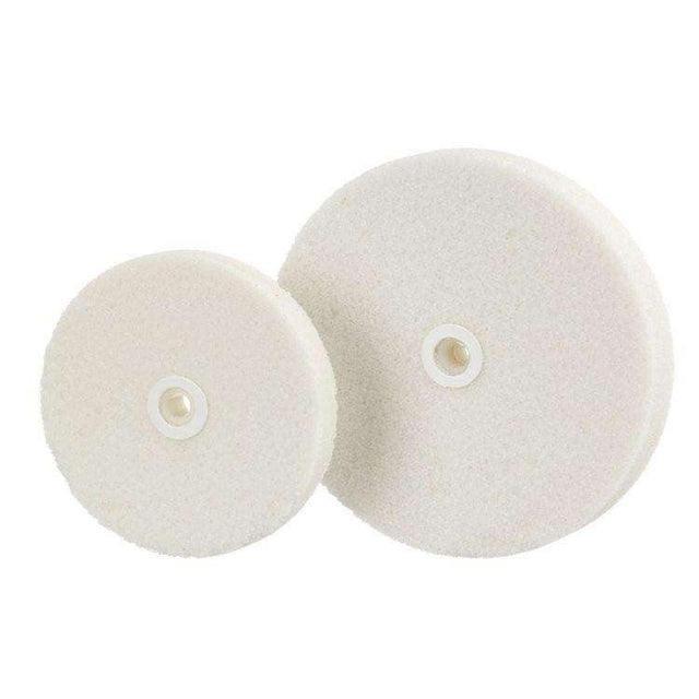 White Acrylic Knock-down Wheels - 3Z Dental