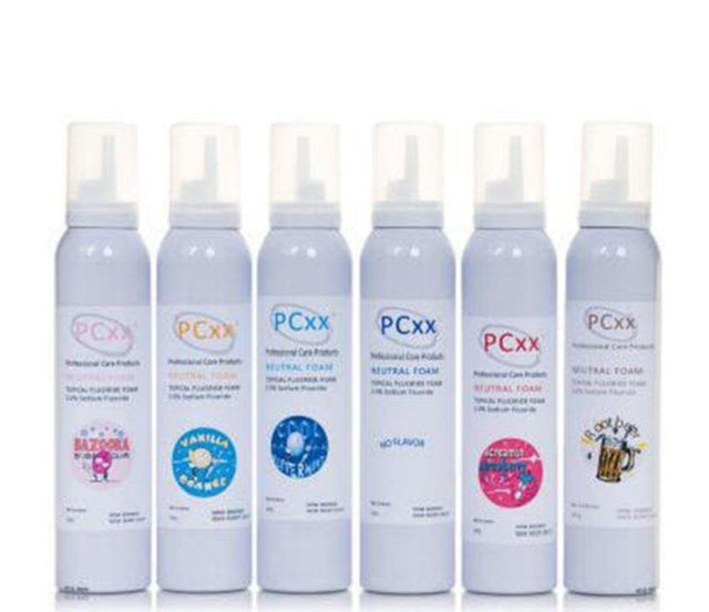 PCXX Fluorides 2.0% NaF Neutral pH Foam Bazooka Bubblegum - 125ml - 3Z Dental (4952054693933)