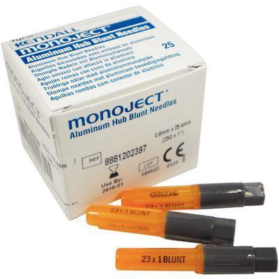 Monoject® Endodontic Blunt Cannulas – 25/Pkg - 3Z Dental