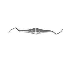 Indiana Curette double end 13/14 2 Octagonal Handle - 3Z Dental (4952000167981)