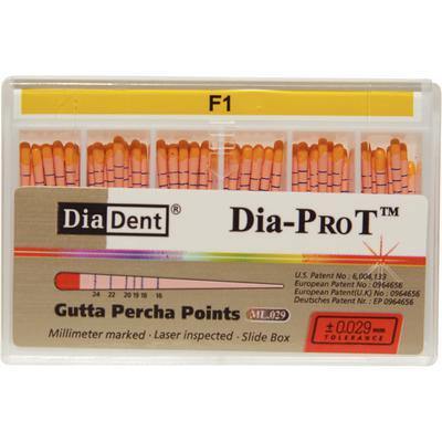 Dia-Pro T™ Gutta Percha Points 60/Pkg - 3Z Dental