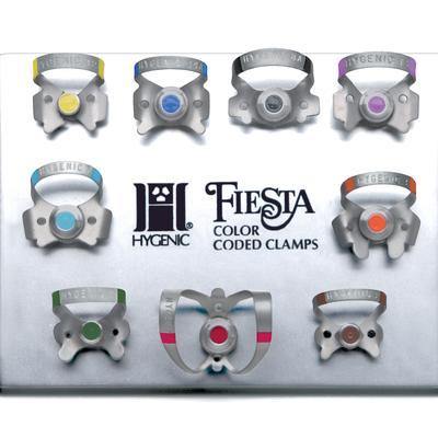 Hygenic® Fiesta Color-Coded Rubber Dam Clamps - 3Z Dental (5467914371236)