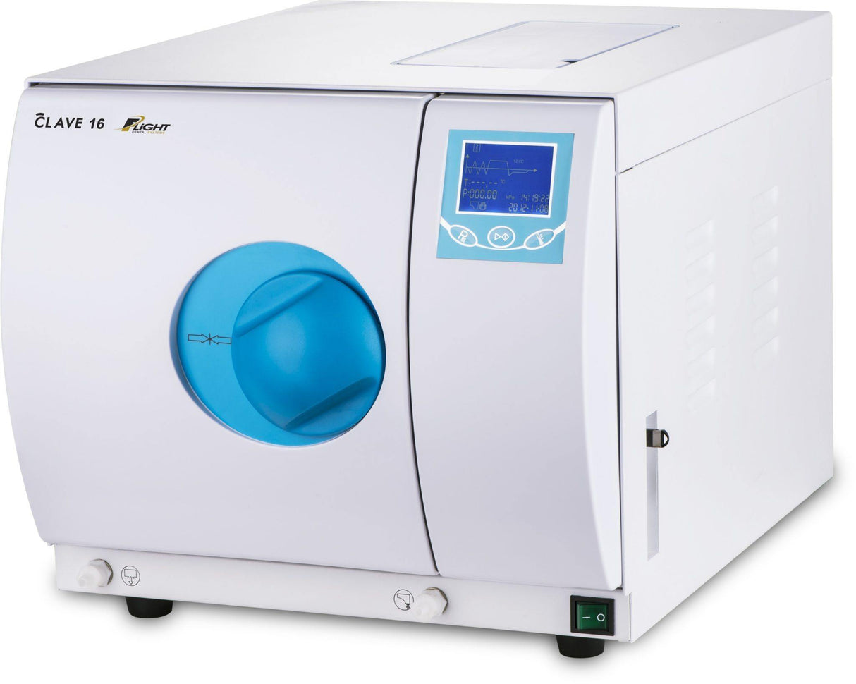 Flight Autoclave Clave 16+ with Compressor - Class N autoclave - 3Z Dental (4952214798381)