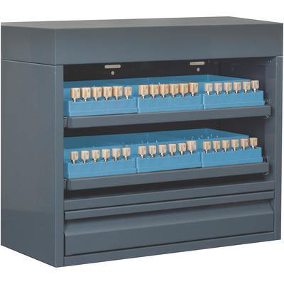 CAD/CAM Block Lockers with Internal Organizers - 3Z Dental