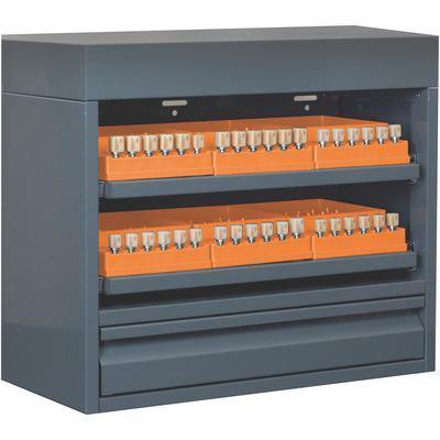 CAD/CAM Block Lockers with Internal Organizers - 3Z Dental