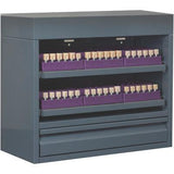 CAD/CAM Block Lockers with Internal Organizers - 3Z Dental