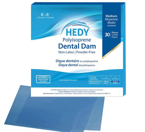 Digue dentaire Isodam® HD en polyisoprène sans latex – D2D HealthCo.