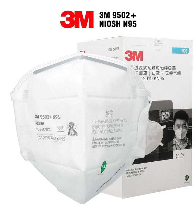 3M™ Particulate Respirator 9502+ N95 - 10/pk - 3Z Dental