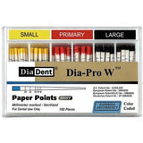 Dia-Pro W Paper Points – 100/Pkg - 3Z Dental