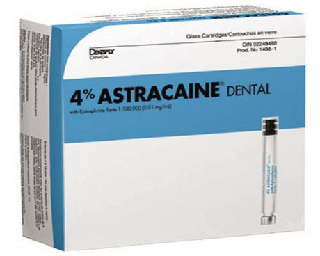 Astracaine 4% Injectable Anesthetics 1.8ml, 100/pk - 3Z Dental (4961969897517)