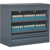 CAD/CAM Block Lockers with Internal Organizers - 3Z Dental