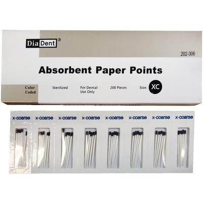 Absorbent Paper Points – Cell Pack, Accessory Sizes, 200/Box - 3Z Dental